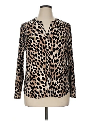 INC International Concepts Long Sleeve Blouse (view 1)