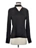 Theory Black Long Sleeve Blouse Size S - photo 1