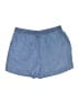 BeachLunchLounge Solid Blue Denim Shorts Size L - photo 1