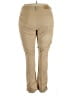 L.L.Bean Solid Tan Khakis Size 18 - photo 2