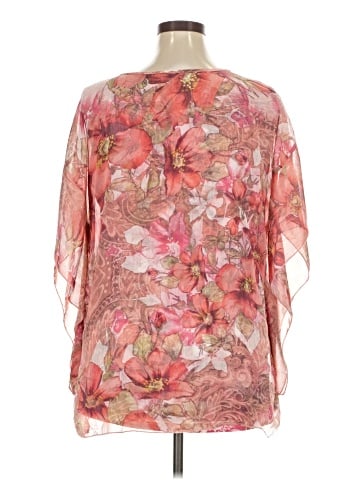 NY Collection 3/4 Sleeve Blouse (view 2)