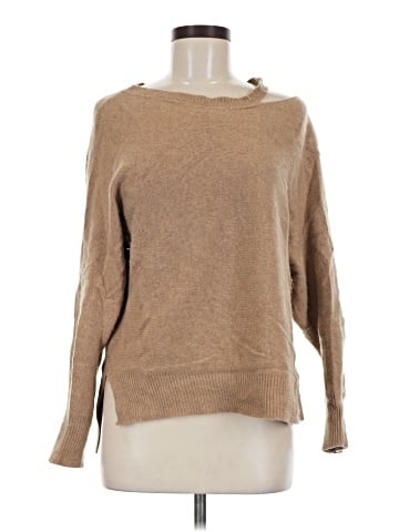 Cuyana Cashmere Pullover Sweater (view 1)