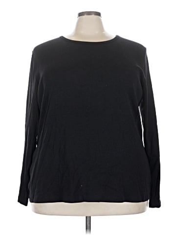 St. John's Bay Long Sleeve Top (view 1)
