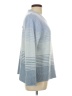 Ella Moss Stripes Blue Pullover Sweater Size L - photo 4