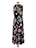 Robbie Bee Paisley Black Casual Dress Size M - photo 2
