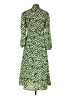 Live 4 Truth 100% Polyester Print Green Casual Dress Size S - photo 2