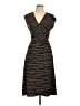 BCBGMAXAZRIA Tweed Brown Cocktail Dress Size L - photo 1