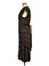 BCBGMAXAZRIA Tweed Brown Cocktail Dress Size L - photo 5