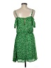 Jessica Simpson 100% Polyester Stars Green Casual Dress Size M - photo 2