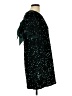 August Sky Stars Black Cocktail Dress Size L - photo 4