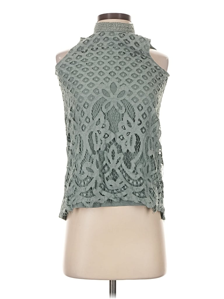 Pre-owned Rewind Sleeveless Blouse In Teal
