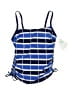 Jag Plaid Blue Swimsuit Top Size Med - Lg (34D) - photo 1