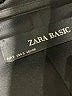 Zara Basic Black Coat Size S - photo 8