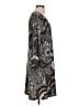 MSK Paisley Gray Casual Dress Size S - photo 4