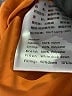 Unbranded 100% Merino Wool Solid Orange Snow Jacket Size L - photo 7