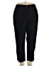 Ruby Rd. Solid Black Active Pants Size 24W - photo 1