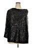 Vince Camuto Metallic Silver 3/4 Sleeve Top Size 3X - photo 1