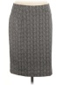 MICHAEL Michael Kors Chevron-herringbone Gray Casual Skirt Size 8 - photo 1