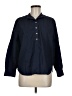 J.Crew 100% Cotton Solid Blue Long Sleeve Button-Down Shirt Size 8 - photo 1