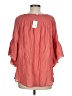 Cato Pink 3/4 Sleeve Blouse Size M - photo 2