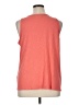 LUXE Orange Sleeveless T-Shirt Size XL - photo 2