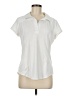 Athleta Ivory Short Sleeve Polo Size M - photo 1