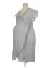 NOM Gray Casual Dress Size XL - photo 1
