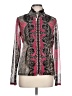 Damee, Inc. Paisley Pink Long Sleeve Blouse Size L - photo 1