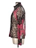 Damee, Inc. Paisley Pink Long Sleeve Blouse Size L - photo 5