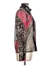 Damee, Inc. Paisley Pink Long Sleeve Blouse Size L - photo 4