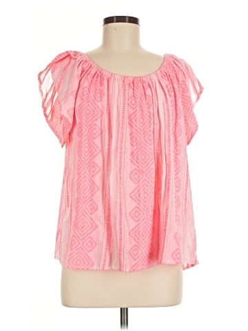 Velvet by Graham & Spencer Short Sleeve Blouse (view 1)