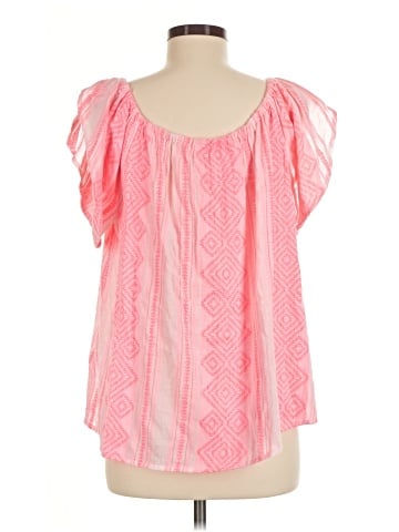 Velvet by Graham & Spencer Short Sleeve Blouse (view 2)