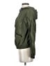Zella 100% Nylon Solid Green Windbreaker Size S - photo 5