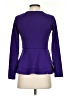 Venus Purple Long Sleeve Blouse Size XS - photo 2