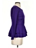 Venus Purple Long Sleeve Blouse Size XS - photo 4