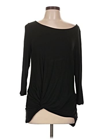 White House Black Market 3/4 Sleeve T-Shirt (view 1)