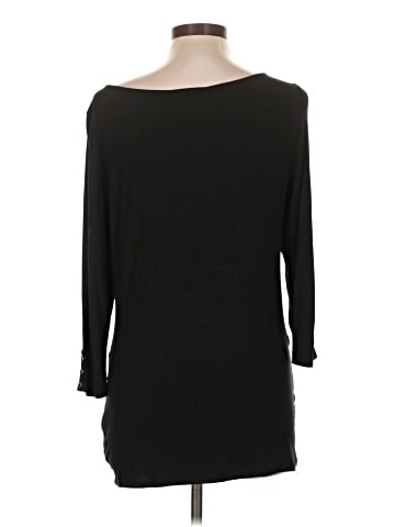 White House Black Market 3/4 Sleeve T-Shirt (view 2)