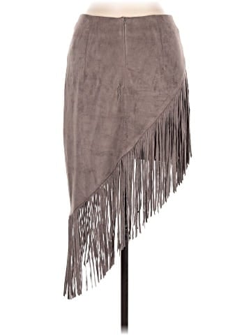 Wishlist Faux Leather Skirt (view 2)
