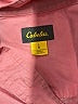 Cabela's 100% Cotton Pink Sleeveless Button-Down Shirt Size L - photo 7