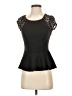 BCX Black Short Sleeve Top Size XS - photo 1