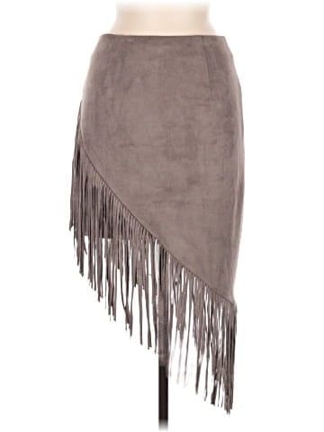 Wishlist Faux Leather Skirt (view 1)