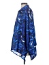 Touche 100% Polyester Paisley Blue Long Sleeve Blouse Size S - photo 5