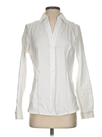 Jones New York Long Sleeve Blouse (view 1)