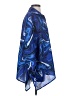 Touche 100% Polyester Paisley Blue Long Sleeve Blouse Size S - photo 4