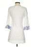 A'gaci 100% Rayon White Long Sleeve Blouse Size S - photo 2