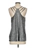 Rock & Republic 100% Polyester Silver Sleeveless Top Size S - photo 2