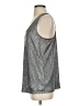 Rock & Republic 100% Polyester Silver Sleeveless Top Size S - photo 5