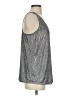 Rock & Republic 100% Polyester Silver Sleeveless Top Size S - photo 4