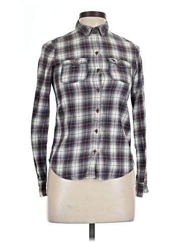 Abercrombie Long Sleeve Button-Down Shirt (view 1)