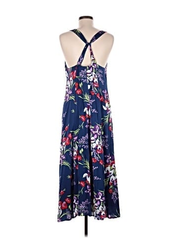 Madewell Cami Maxi Dress in Orchid Bouquet (view 2)